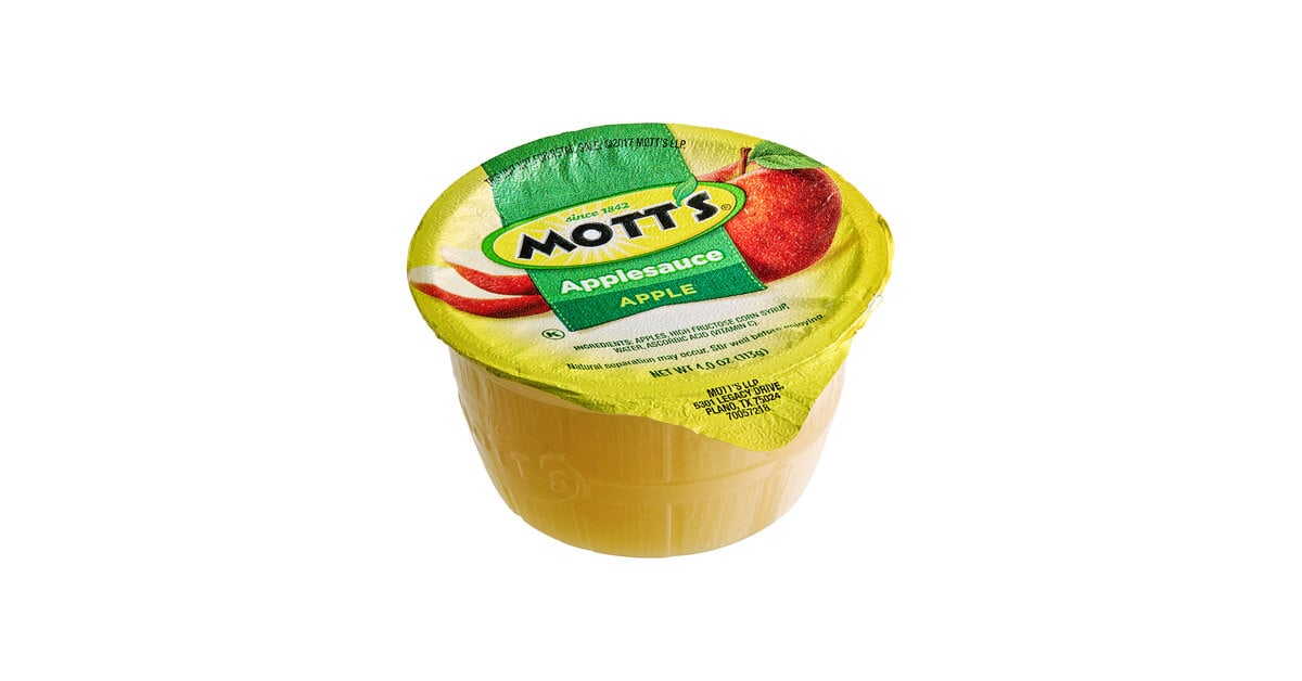 Mott's Original Applesauce Cup 72/Case