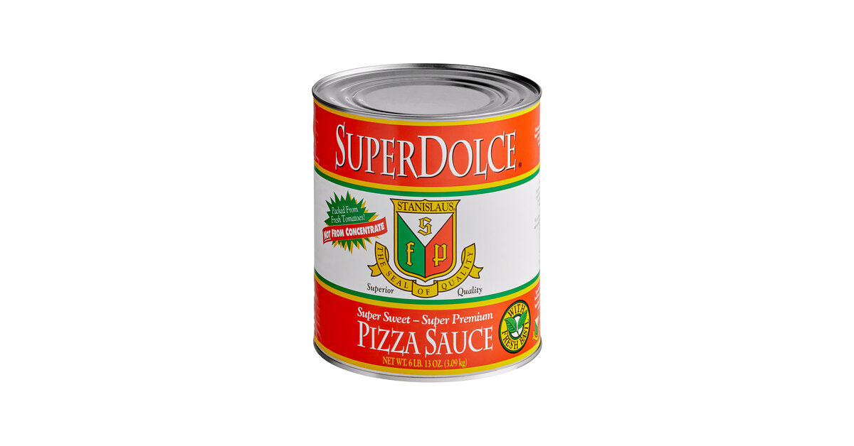 Stanislaus Super Dolce Pizza Sauce #10 Can - 6/Case
