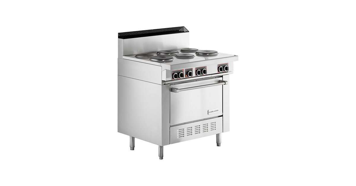 Garland SS686 Sentry Series 6 Sealed Burner Electric Restaurant