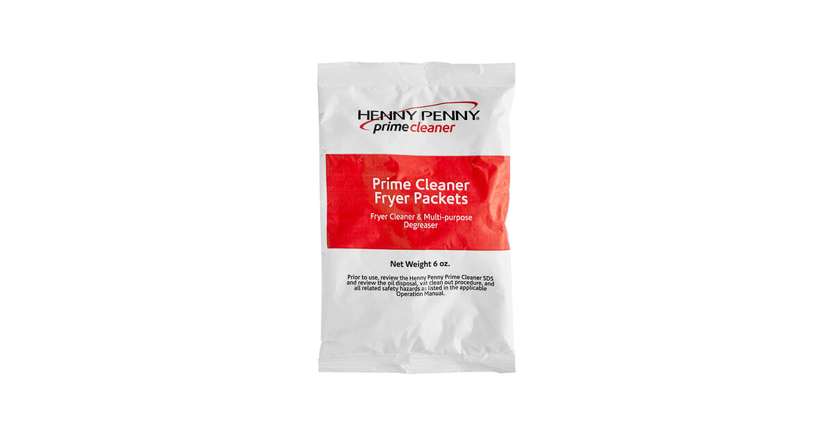 Henny Penny 12400 Prime Cleaner 6 oz. - 24/Box