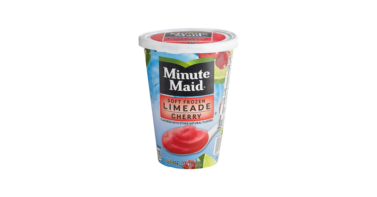 Minute Maid® Soft Frozen Cherry Limeade Cup 12 12/Case