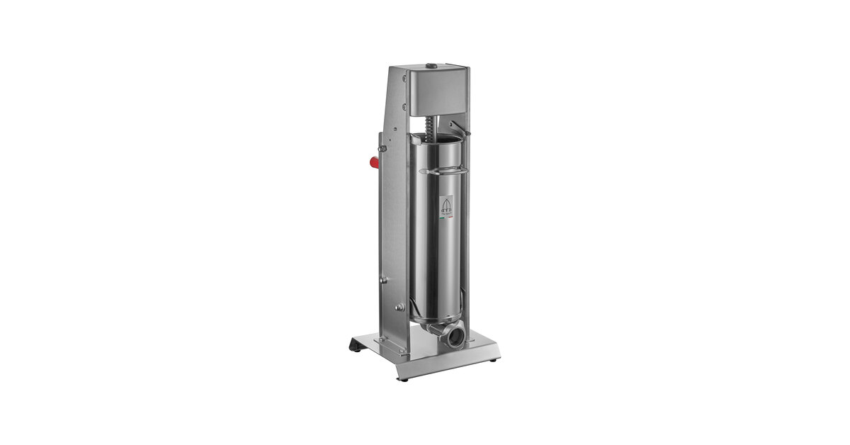 Tre Spade F21000/VL 22 lb. Manual Vertical 2-Speed Stainless Steel