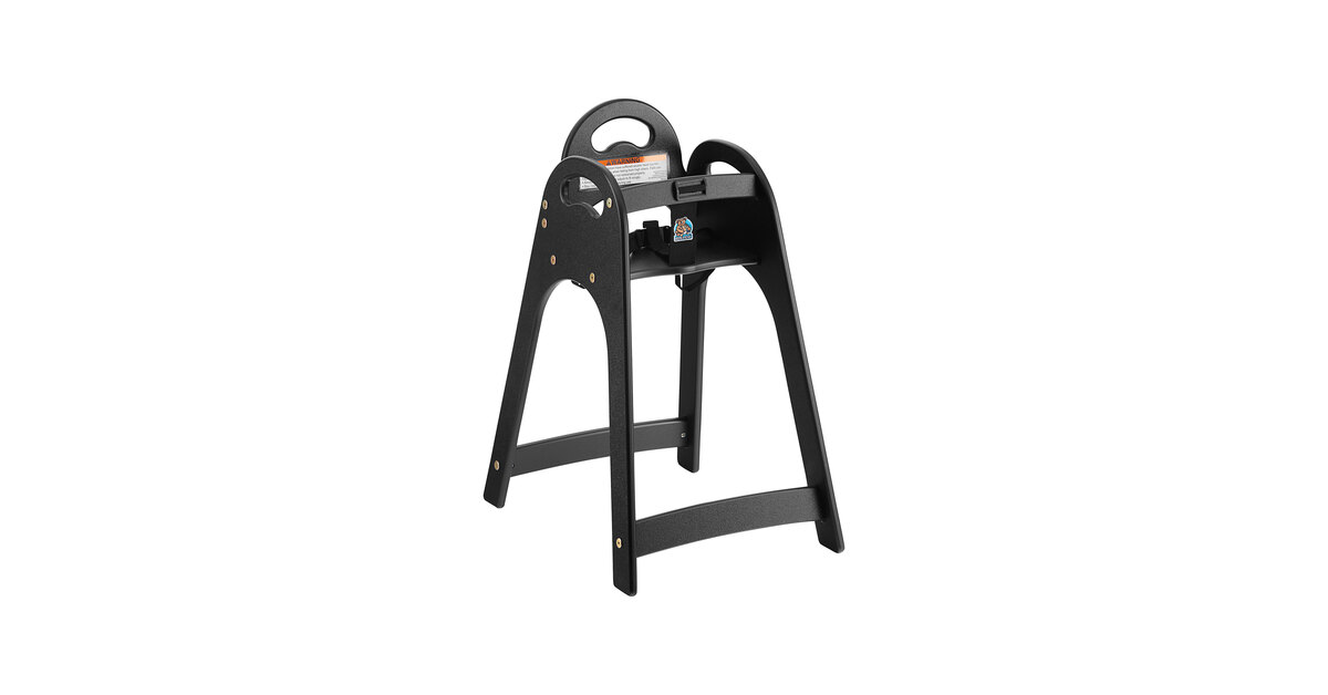 Koala Kare KB105-02 Black Designer High Chair - Assembled