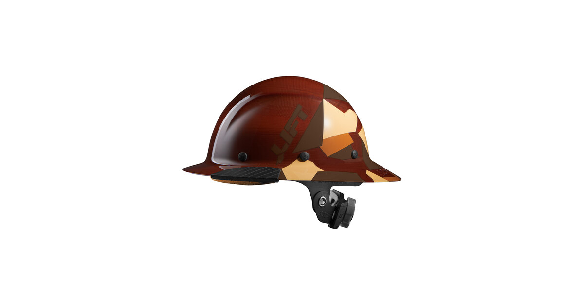 Cappello Trekking Uomo Cappello Da Lavoro Rigido Mimetico LIFT Safety HDF50-20CD DAX - Tesa Completa, Colore Naturale Casco Protettivo Mimetico LIFT HDF50- 20CD Con Tesa Larga - Foto 7