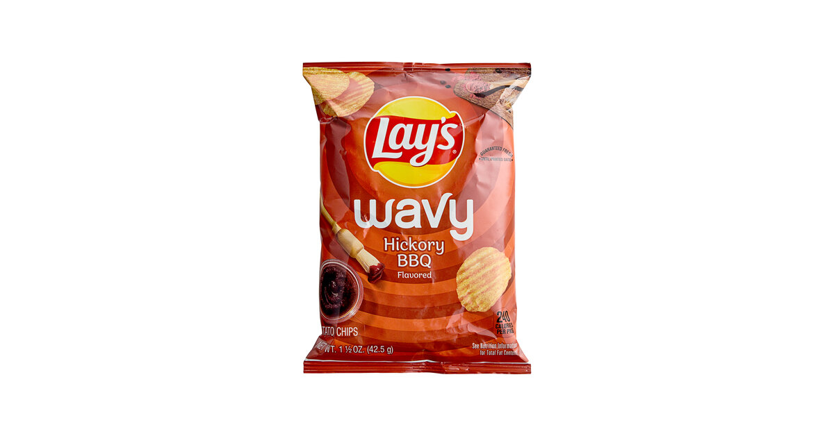 wavy barbeque chips