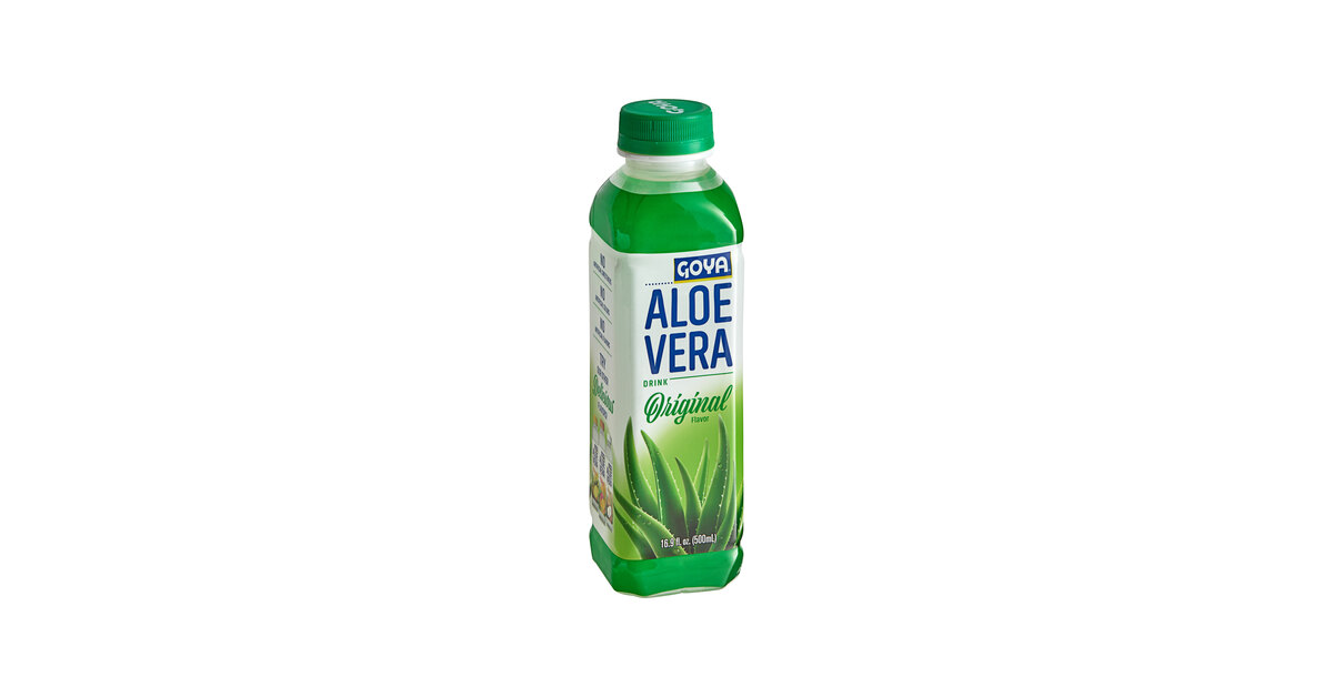 Goya Original Aloe Vera Drink 16.9 fl. oz. - 12/Case