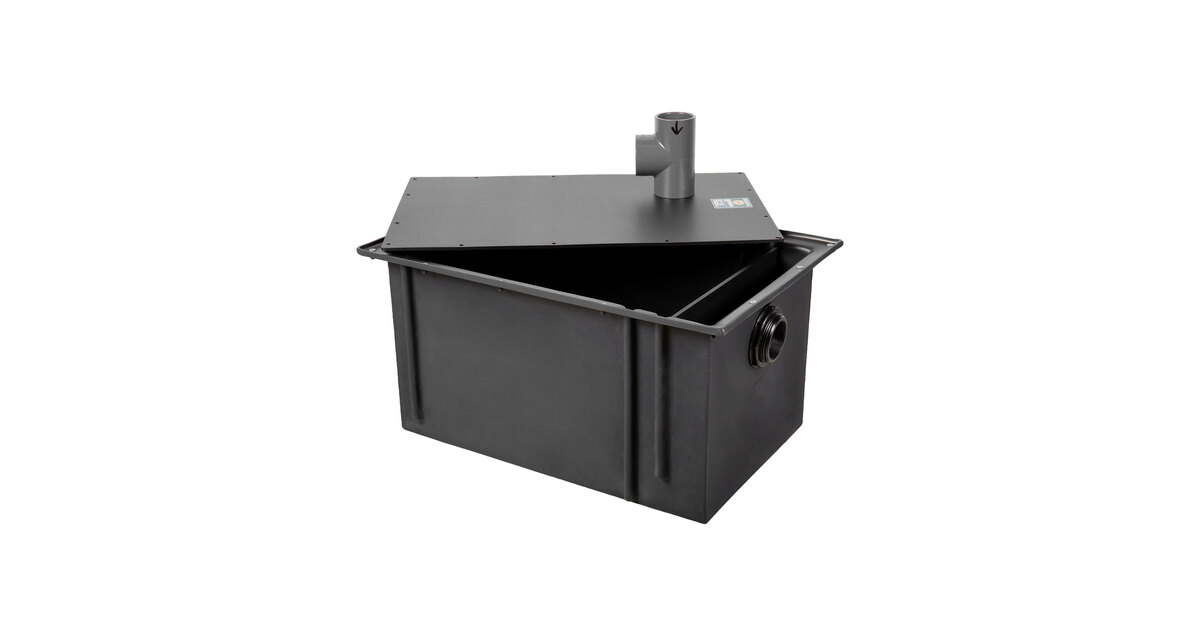 Zurn Elkay GT2702-50 100 lb. 50 GPM Polyethylene Grease Trap with