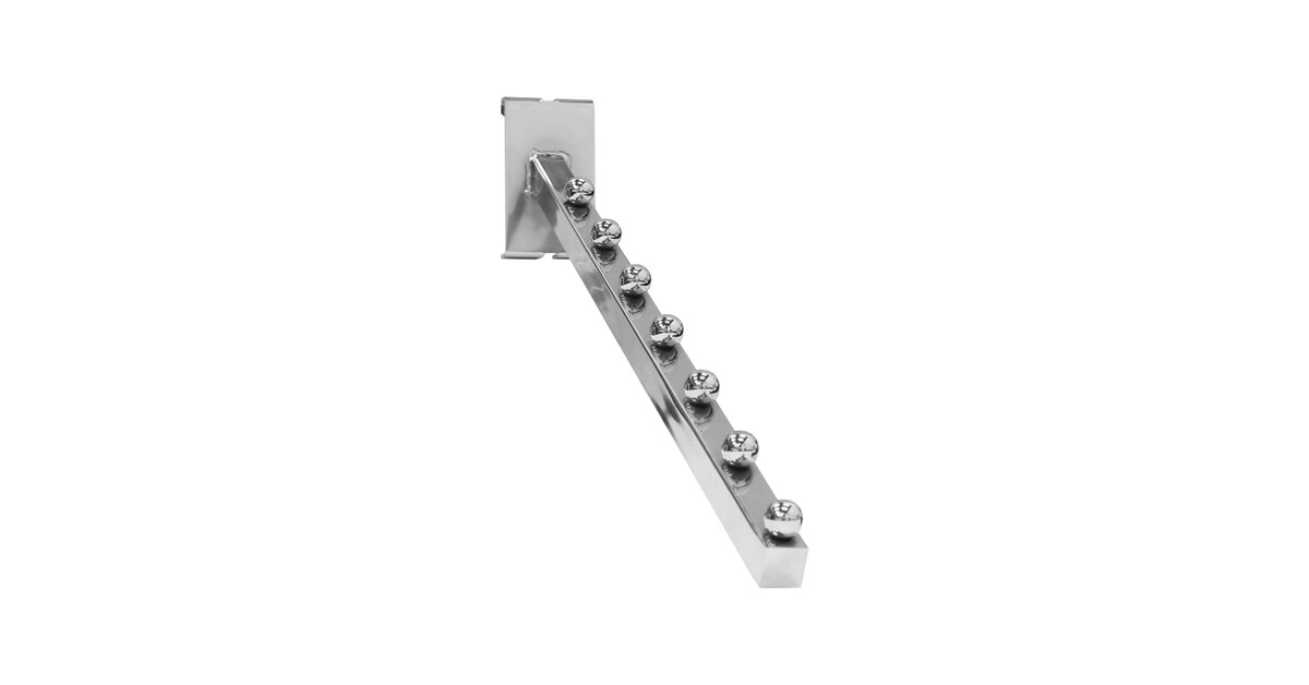 thumbnail image 2 of Onlyhangers 7 Ball Waterfall Square Tube Black For Grid - Pack Of 5 2 of 4