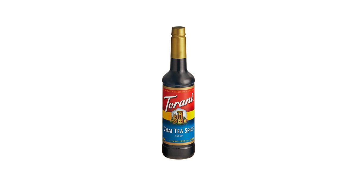 Torani Chai Tea Spice Flavoring Syrup (750 mL)