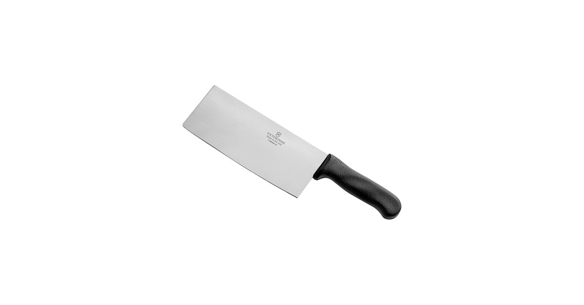 Victorinox 8 Chinese Cleaver with Black Polypropylene Handle 7.6059.17