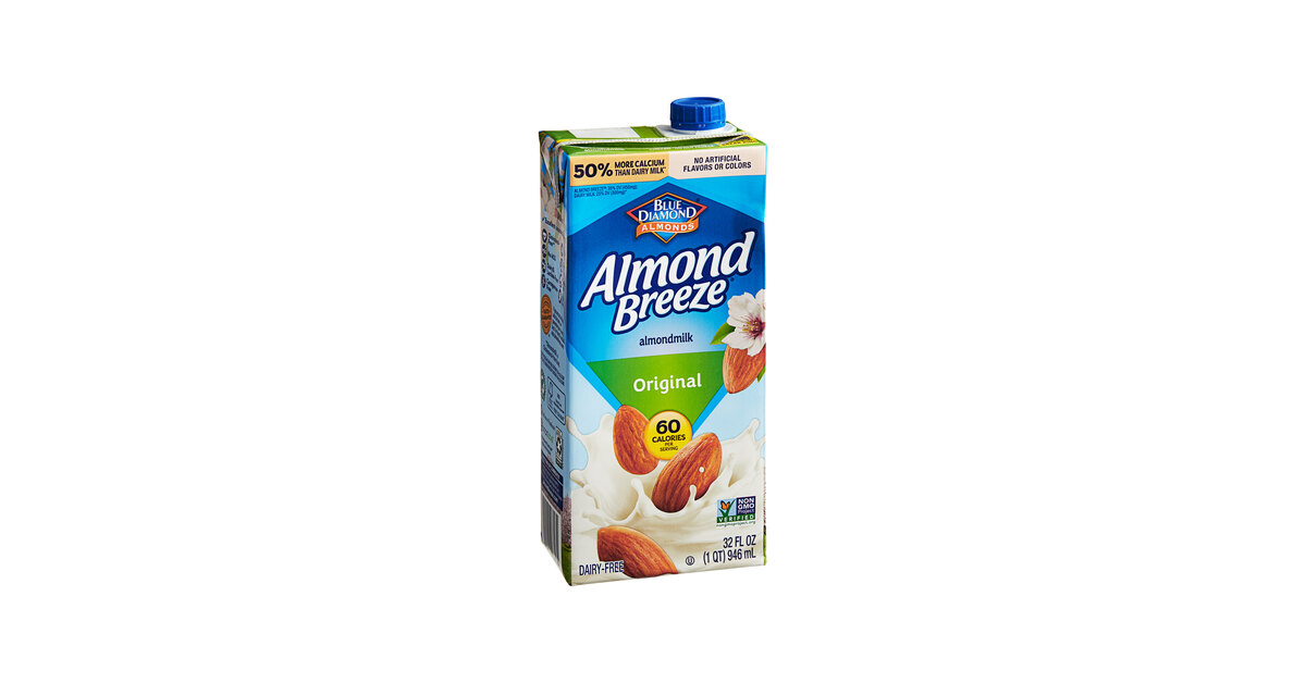 Almond Breeze Almond Milk 32 fl. oz. - 12/Case