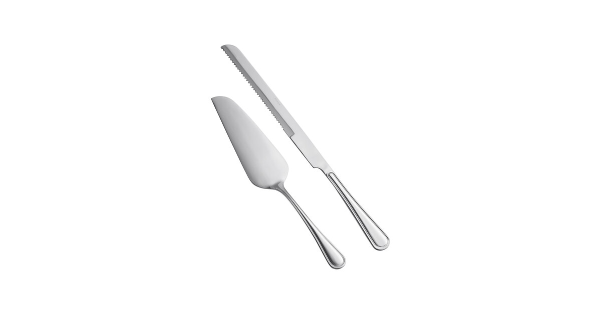 Acopa Edgeworth 2-Piece 18/8 Stainless Steel Extra Heavy Weight