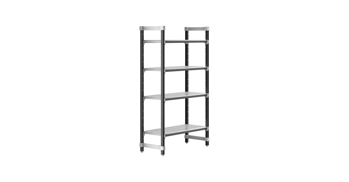 Cambro EXU184272V4480 Camshelving® Elements XTRA 4-Shelf Vented