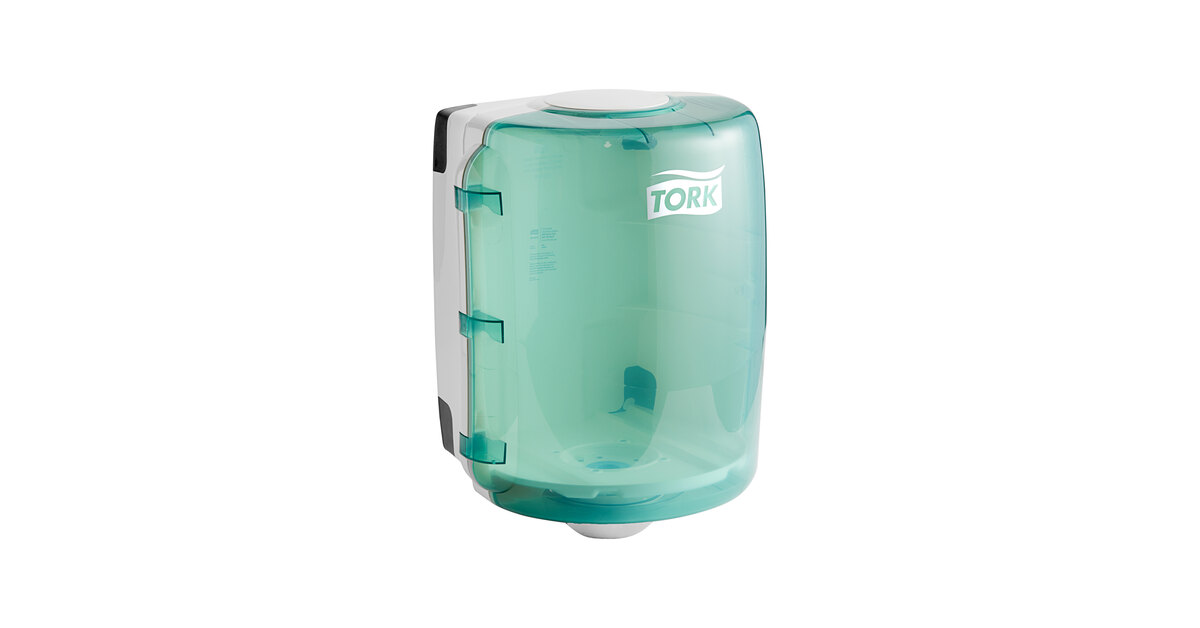 Tork Performance 653020 Blue / White Maxi Center Pull Wiper