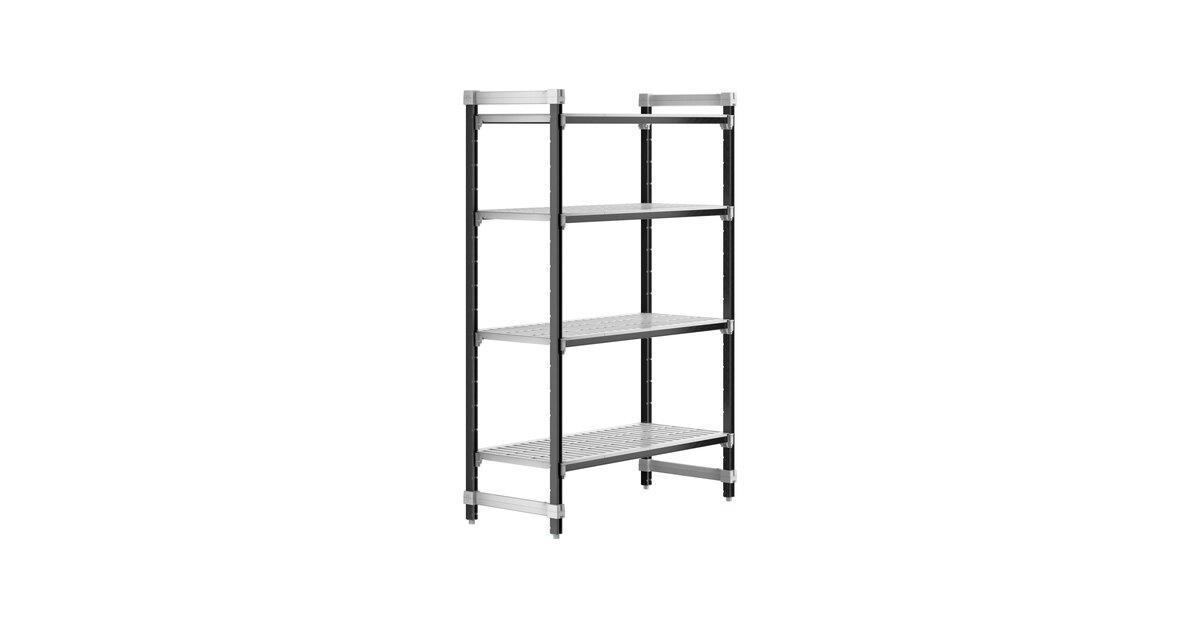 Cambro EXU214872V4480 Camshelving® Elements XTRA 4-Shelf Vented