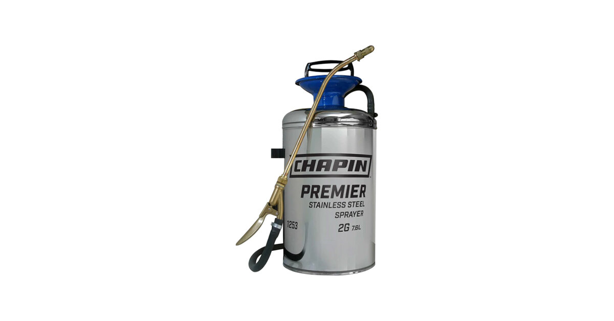 Chapin Premier 1253 2 Gallon Stainless Steel Tank Sprayer
