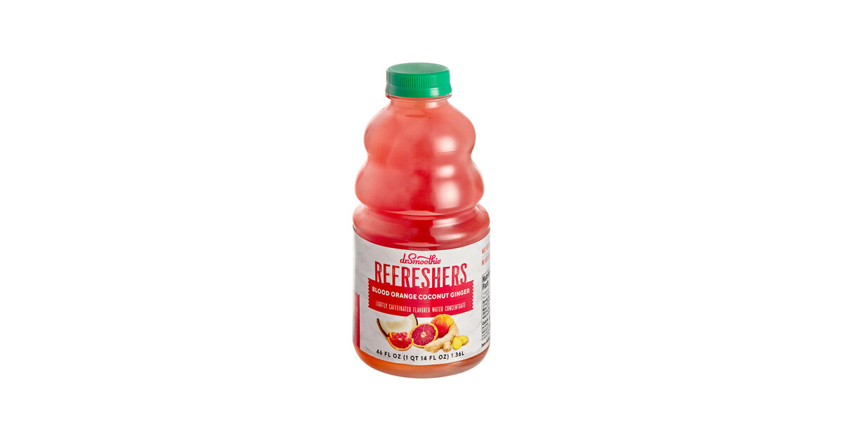 Dr. Smoothie Refreshers Blood Orange Coconut Ginger Refresher
