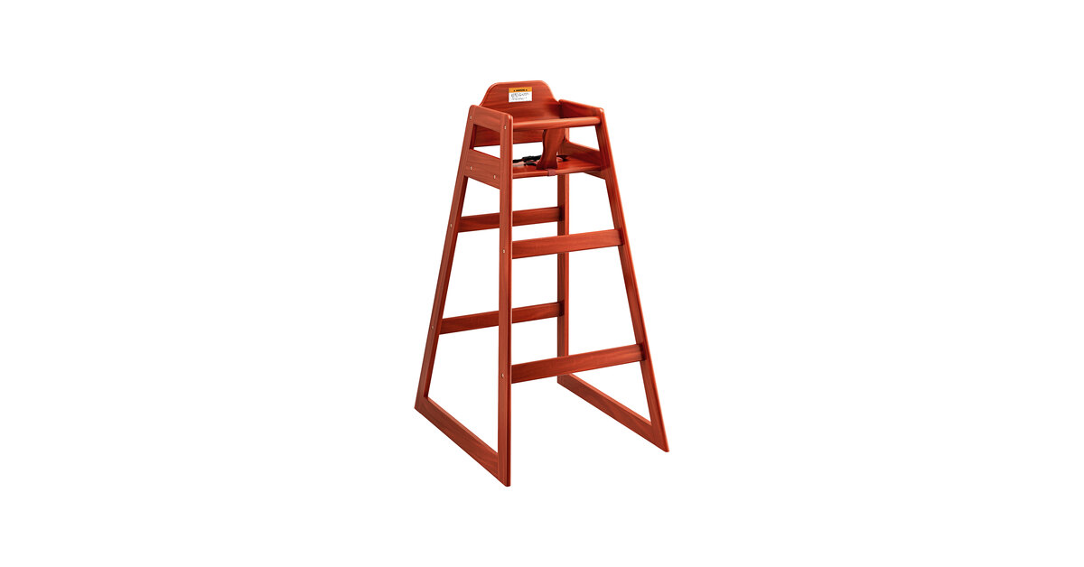 Lancaster Table & Seating Bar Height Wooden High Chair with