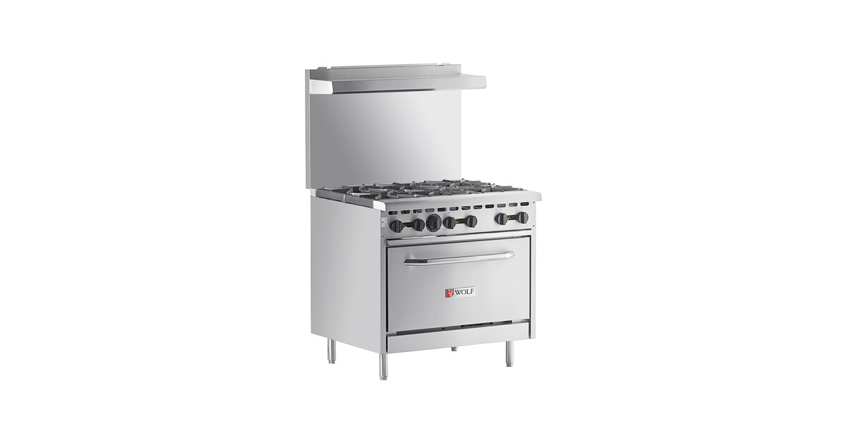 Wolf by Vulcan WX36-6BN WX Series Natural Gas 36