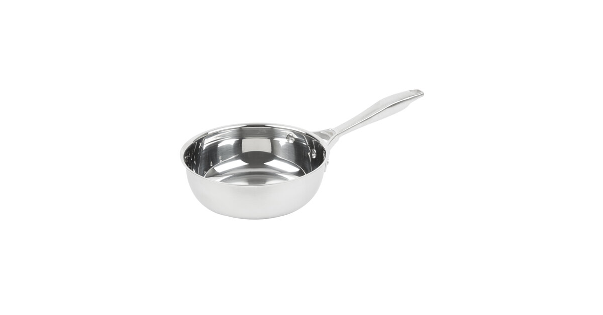 Vollrath 47791 Intrigue 2 Qt. Stainless Steel Saucier Pan with