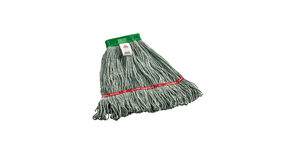 O-Cedar Commercial 97492 20 oz. Medium Green Rayon / Synthetic