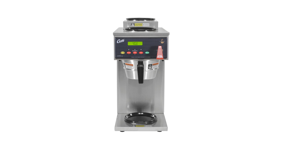 Curtis ALP3GT63A000 12 Cup Coffee Brewer with 1 Lower and 2 Upper