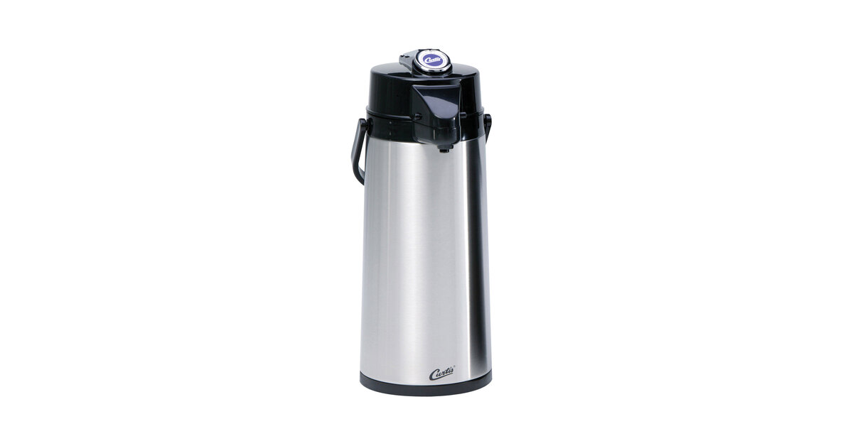 Curtis ThermoPro 2.2 Liter Glass Lined Airpot with Lever