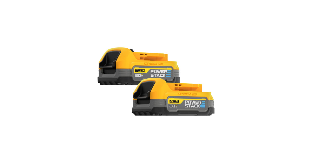 DeWalt 20V MAX XR POWERSTACK Ah Compact Lithium-Ion Battery