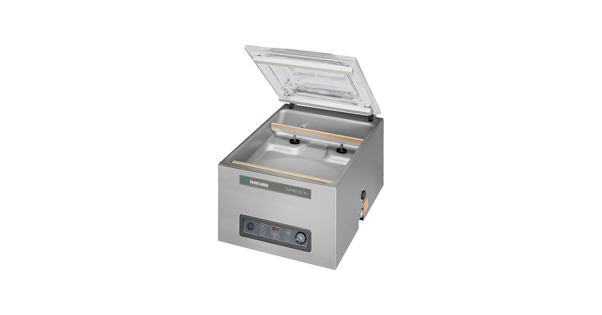 Henkelman JUMBO42XL Chamber Vacuum Packaging Machine with (2) 16 1