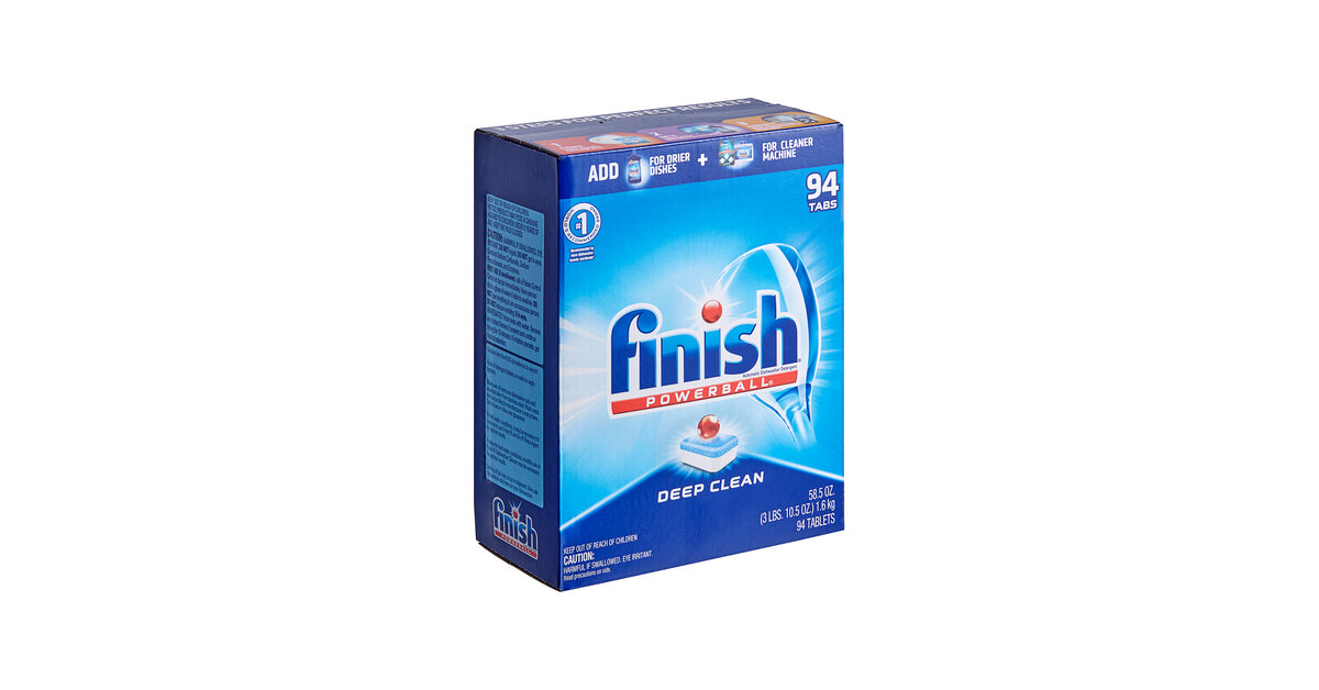 Finish Includes Dishwasher Anti-limescale