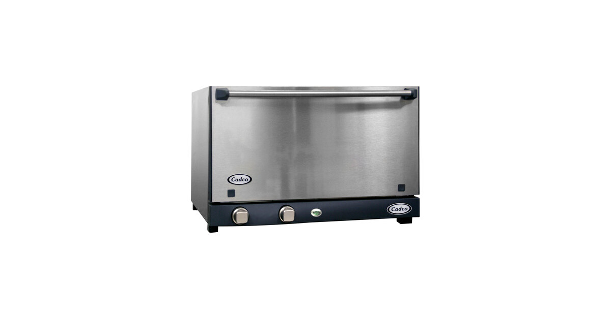 Cadco Lisa OV-013SS 3-Shelf Half Size Medium-Duty Manual