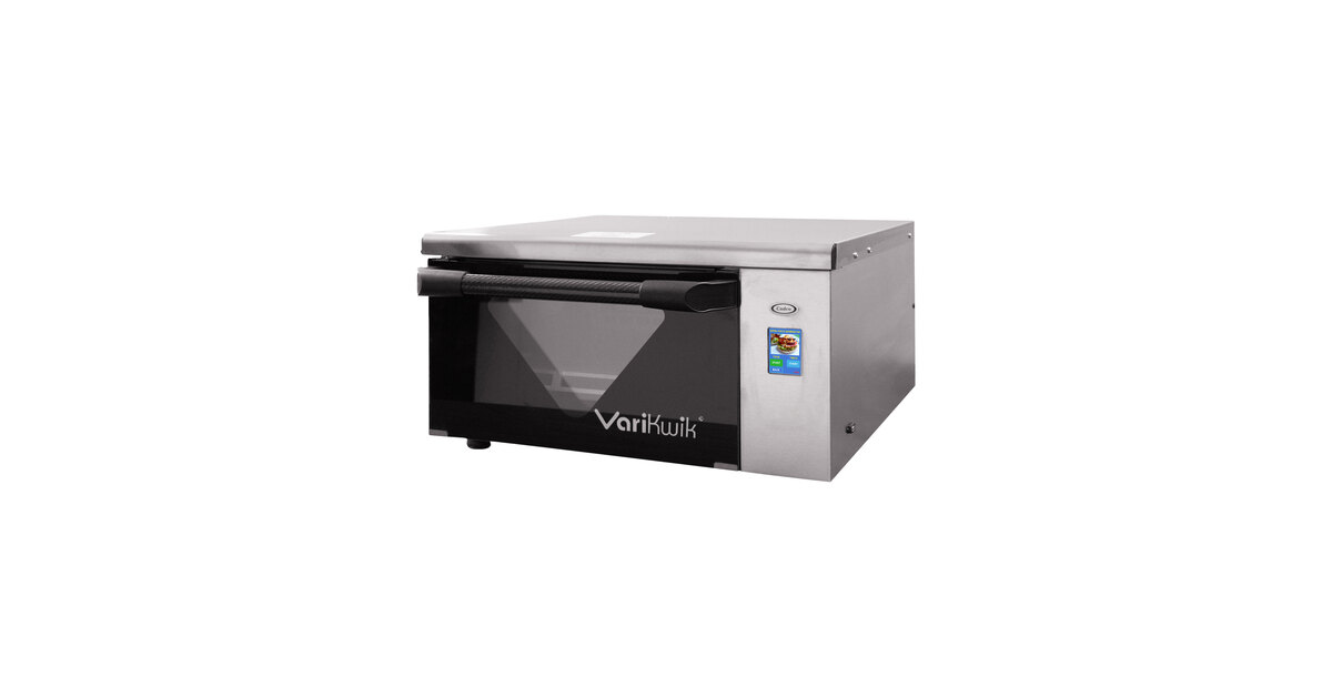 Cadco VariKwik VKII-220 Stainless Steel Countertop High-Speed Oven