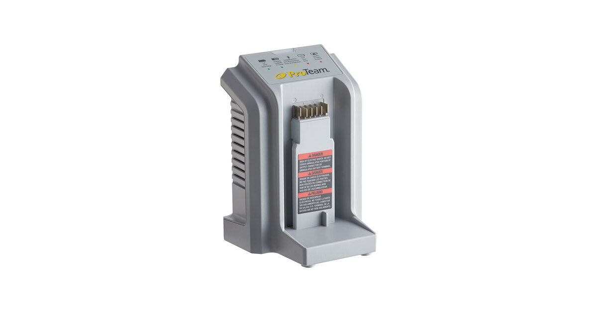 ProTeam Battery Charger For GoFit 3 & GoFit 6 Cordless Backpack Vacuums – Official Replacement