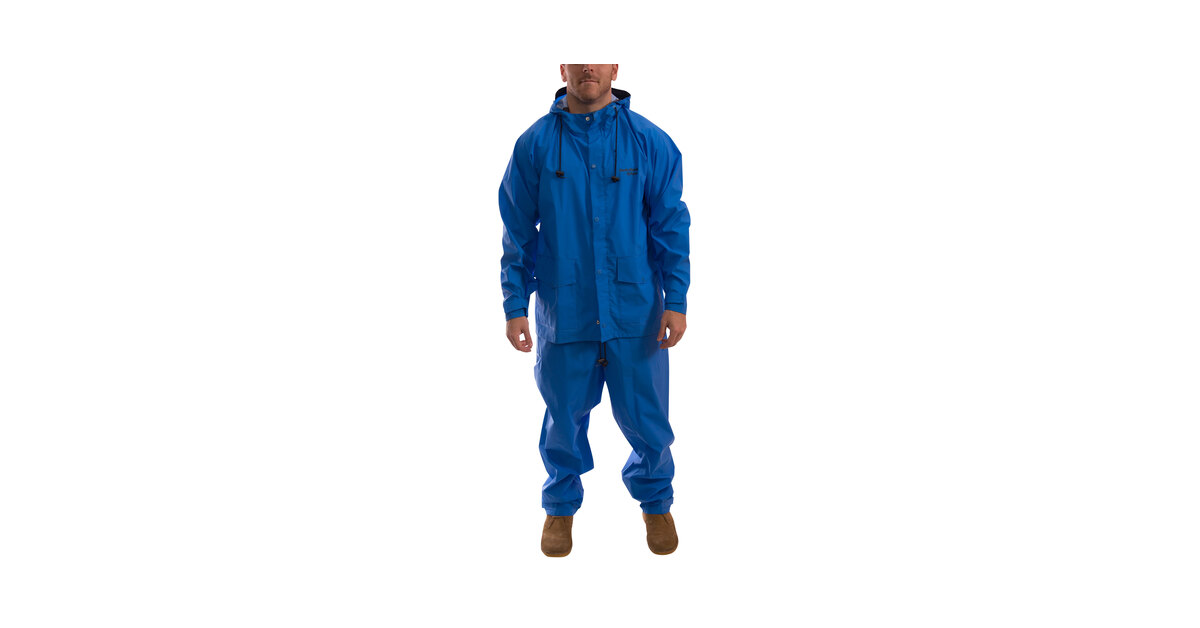 Tingley Storm-Champ Blue 2-Piece Rainsuit S66211.3X - 3X