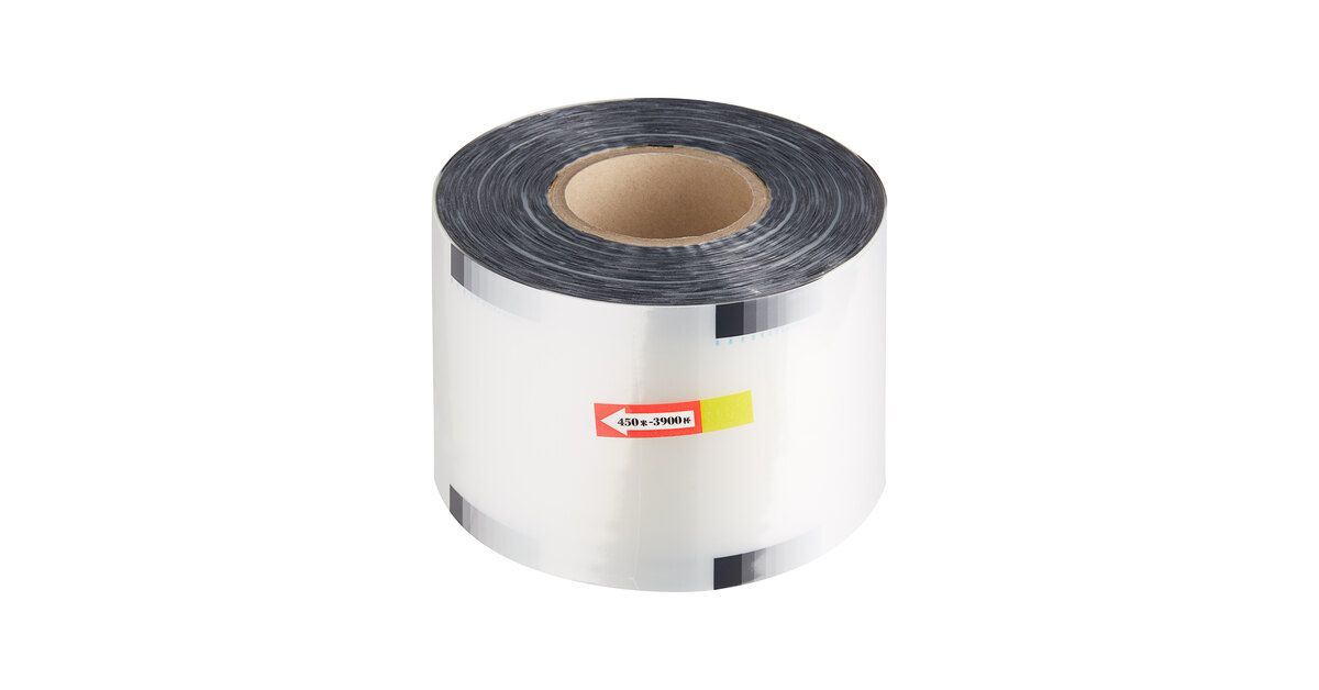 450 m Clear Sealing Film for 85, 90, 98 PP Cups