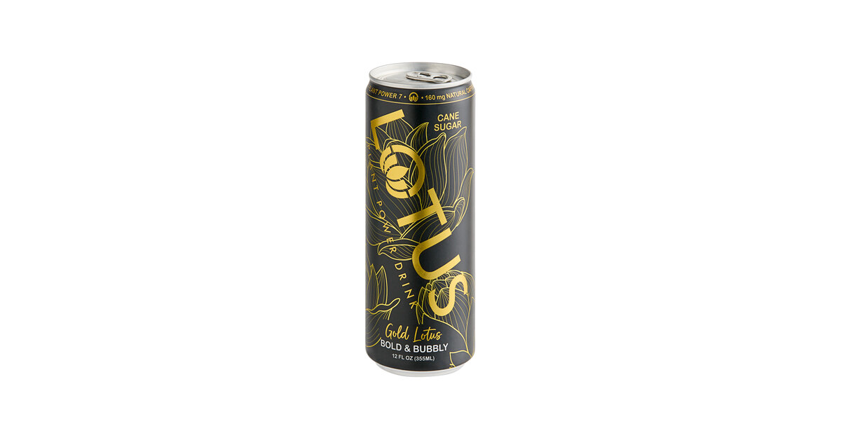 Lotus Plant Energy Gold Lotus Plant Power Energy Drink 12 fl. oz
