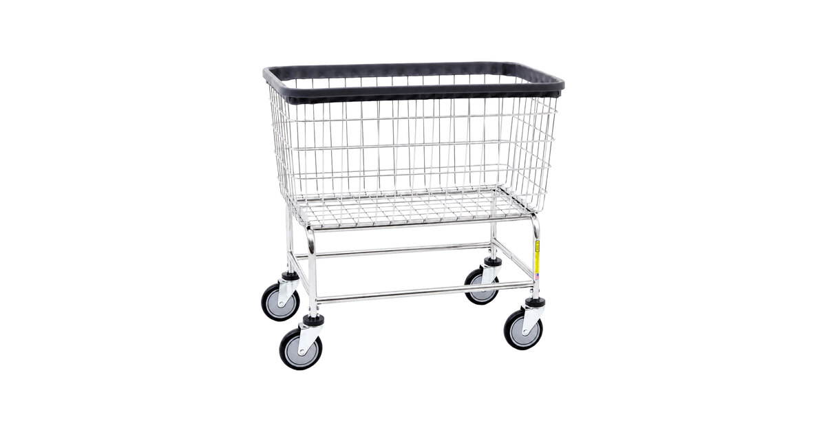R&B Wire Products, Inc. 4.5 Bushel Large Capacity Chrome-Plated