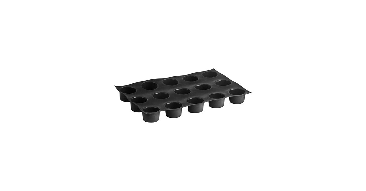 Sasa Demarle Flexipan® Origine 15 Compartment 7.4 oz. Silicone