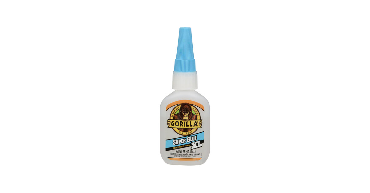 Gorilla Super Glue XL - 25 Gram, Clear, Fast-Setting, Impact Tough, Pack Of 6 - View #4