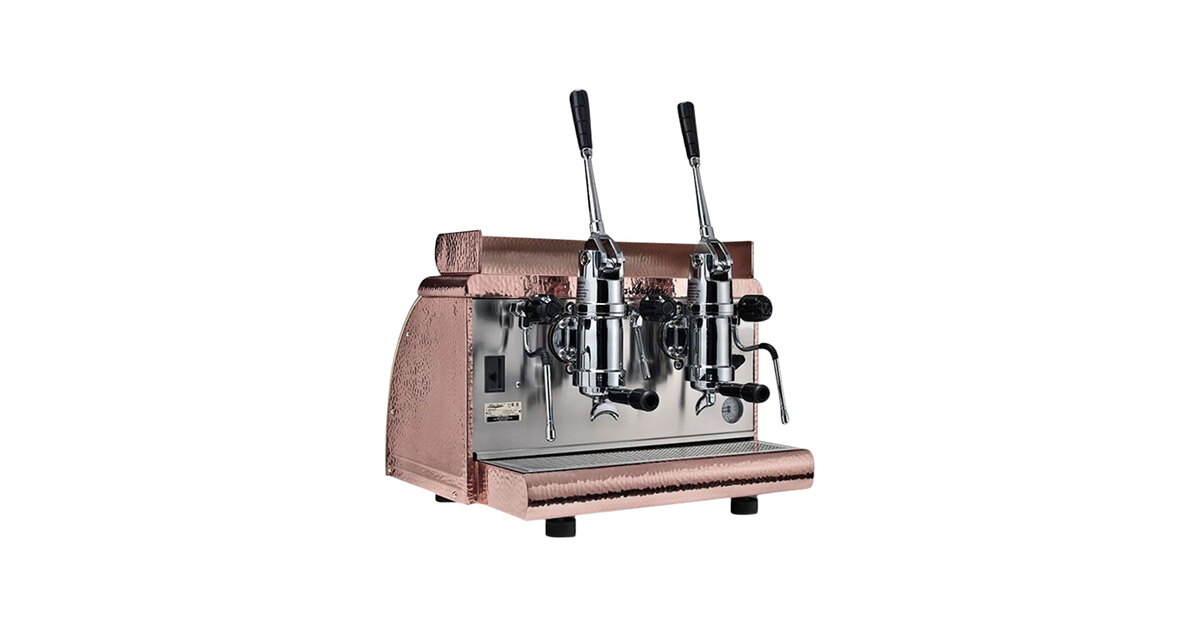 Victoria Arduino Athena Leva Copper Two Group Manual Lever