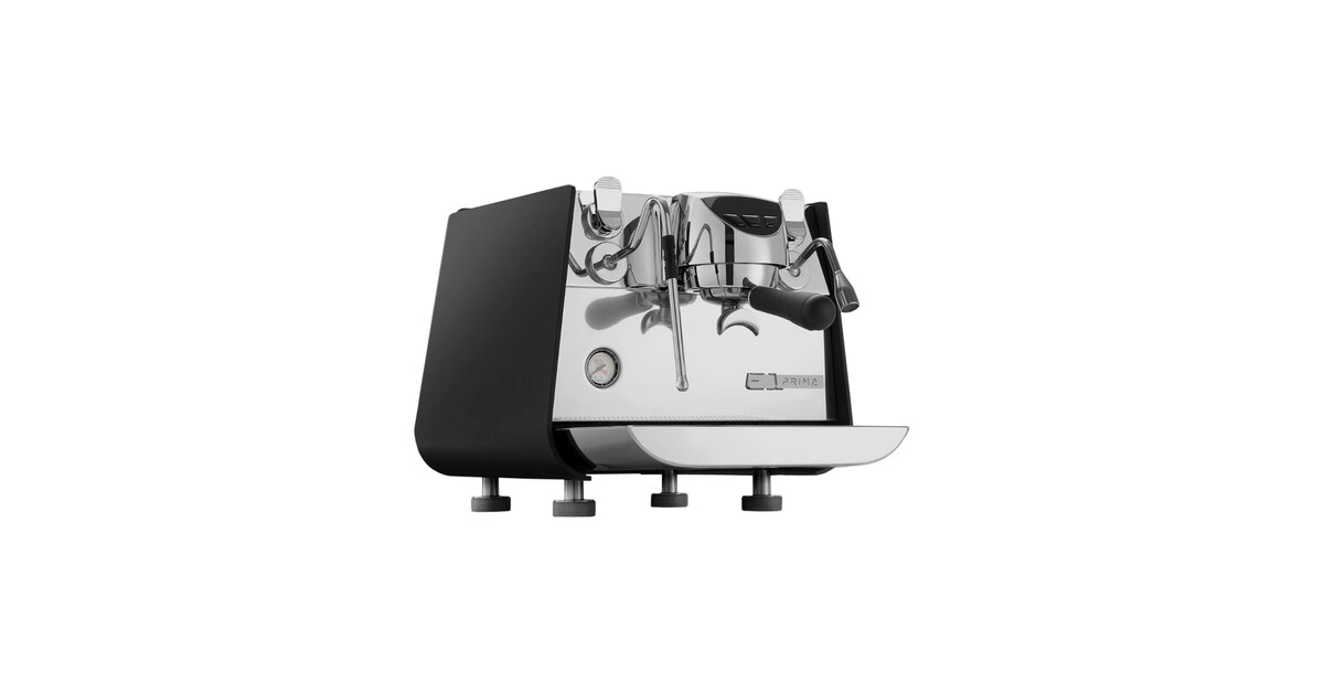 Victoria Arduino E1 Prima Matte Black One Group Volumetric