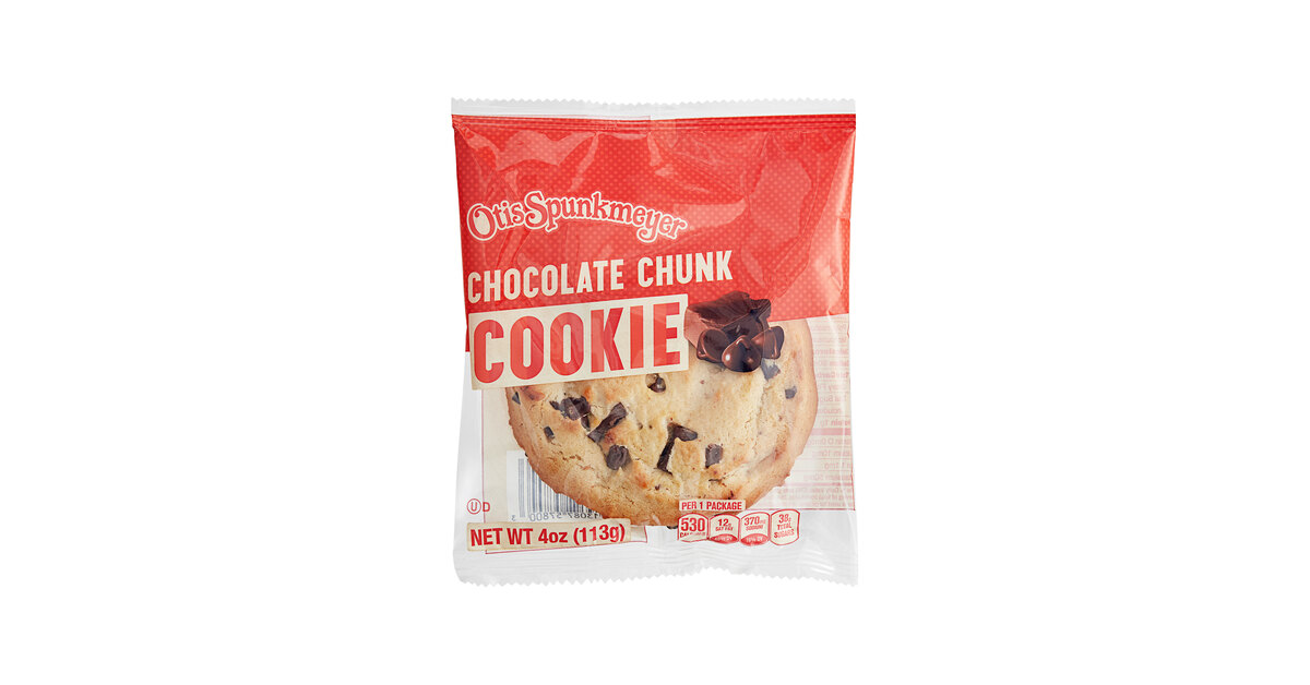 Otis Spunkmeyer Individually Wrapped Frozen Chocolate Chunk Cookie