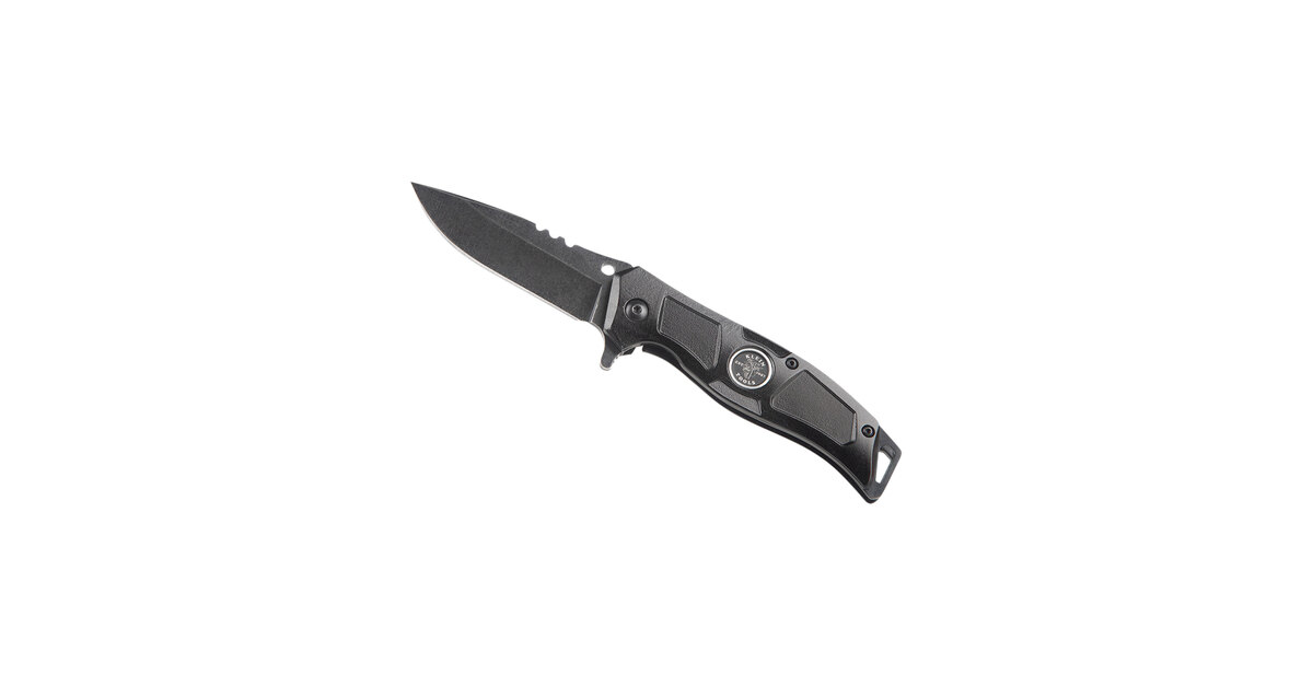 Klein Tools Electrician's Bearing-Assisted Open Pocket Knife 44228