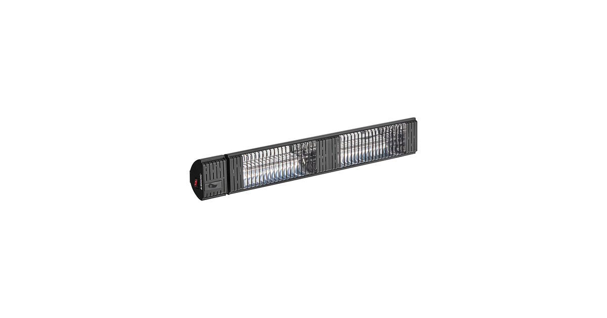Boltic Black Electric Infrared Heater - 240V, 3,000W