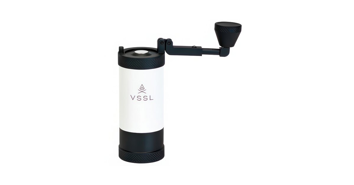 電動式コーヒーミル VSSL JAVA Tusk White VSSL Java 20 Gram White Hand Coffee Grinder 01-122-00W