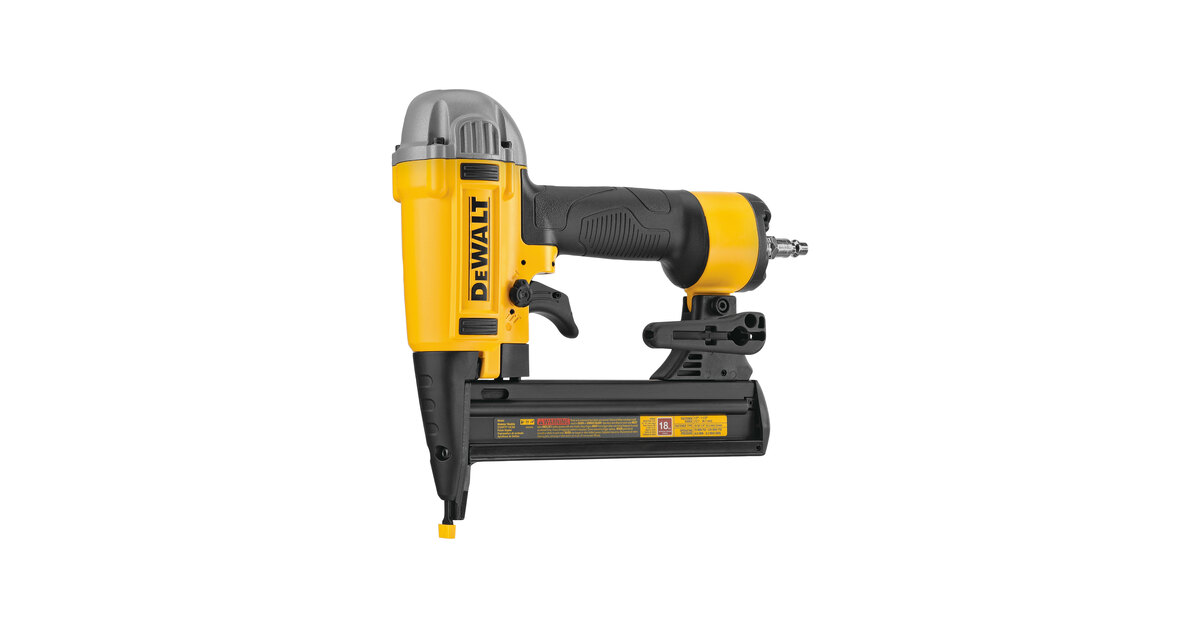 DeWalt 18 Gauge Finish Stapler with Fitting and Carrying Case DWFP1838
