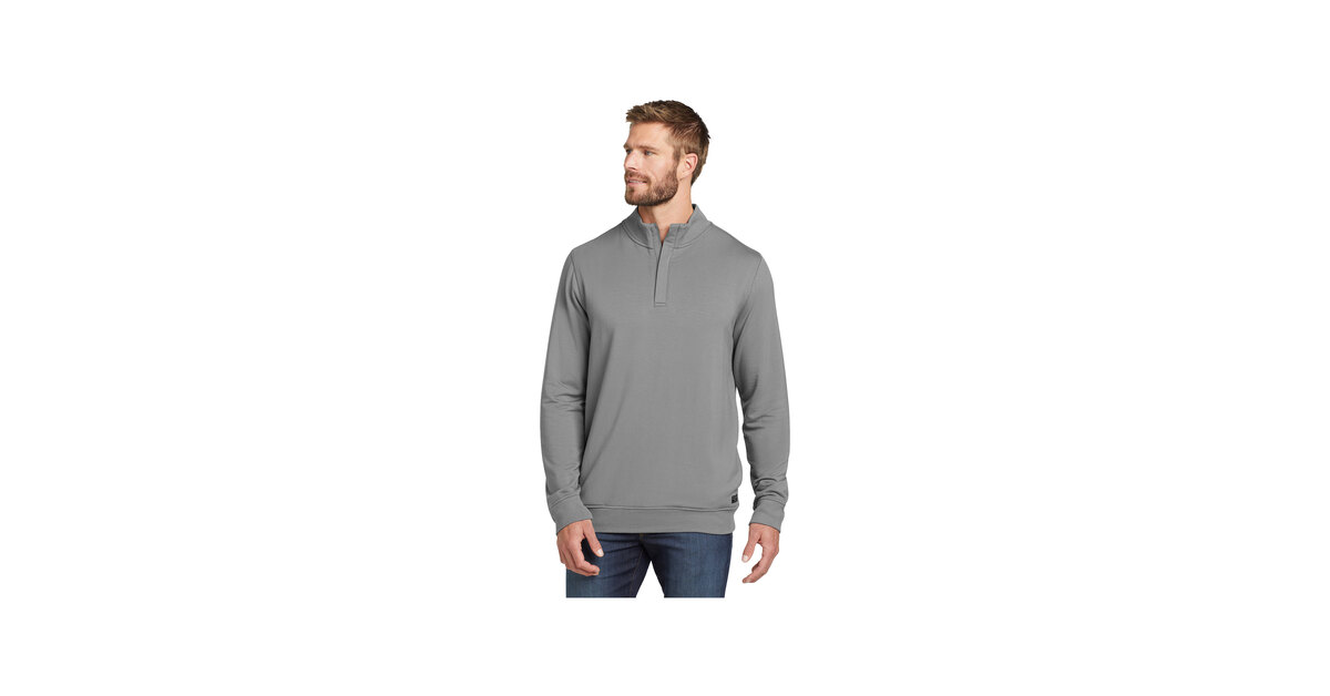 TravisMathew TM1MU419 Newport Unisex Customizable Quiet Shade Gray