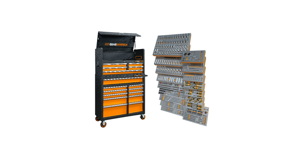 Gearwrench Megamod 873-Piece Mechanic's Tool Set MEGAMOD873