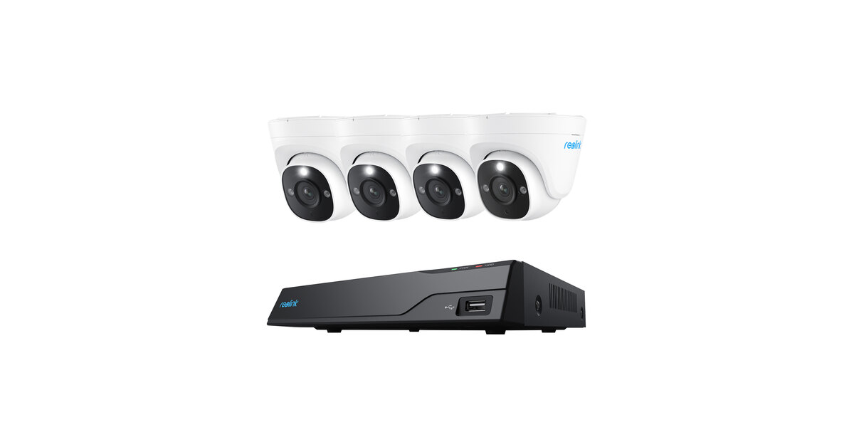 Reolink 8CH 5MP Seguridad: Kit Cámaras IP Con NVR 2TB