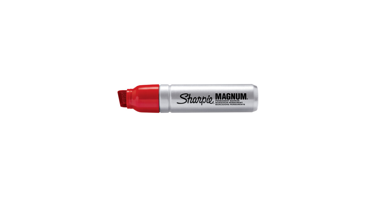 Sharpie® Magnum Oversized Permanent Marker, Chisel Tip, Blue